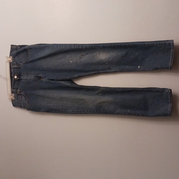 Carhartt size 34X34 men's rugged relaxed fit denim blue jeans. - Picture 3 of 17